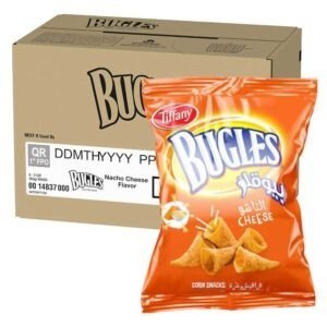 BUGLES  CHIPS PKT  *CHEESE* 12 X 75 GM