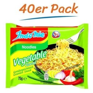 INDOMIE VEGITABLE ( GREEN ) 40 X 75 GM