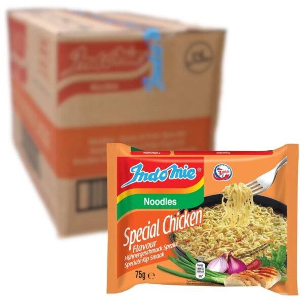 INDOMIE ** SPECIAL CHICKEN  ( ORANGE ) 40 X 75 GM