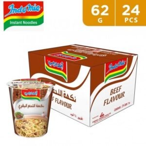 INDOMIE ** CUP **  BEEF  24 X 60 GM