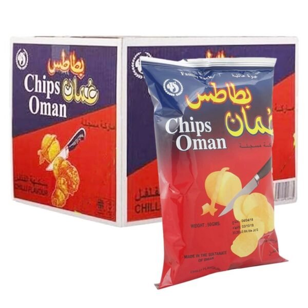 OMAN  ((MEDIUM)) CHIPS ( 24 X 50 GM )** (  M  )