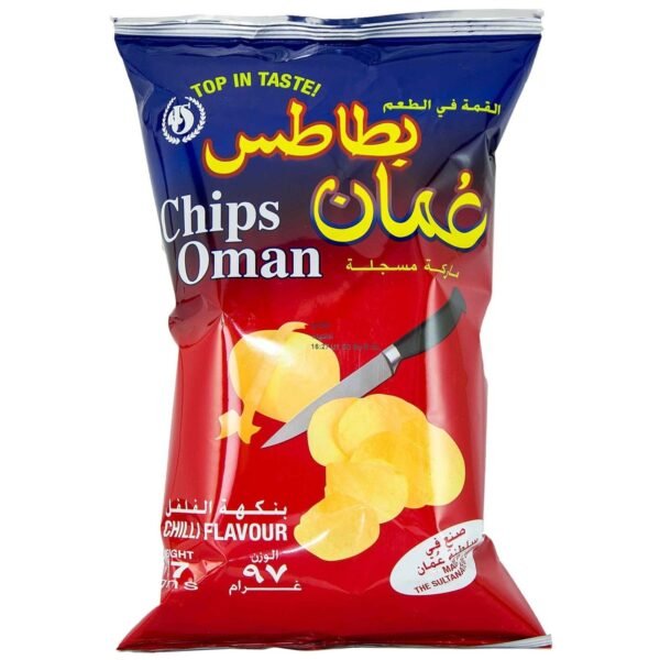 OMAN CHIPS  6 X 97 GM  **  ( BIG )