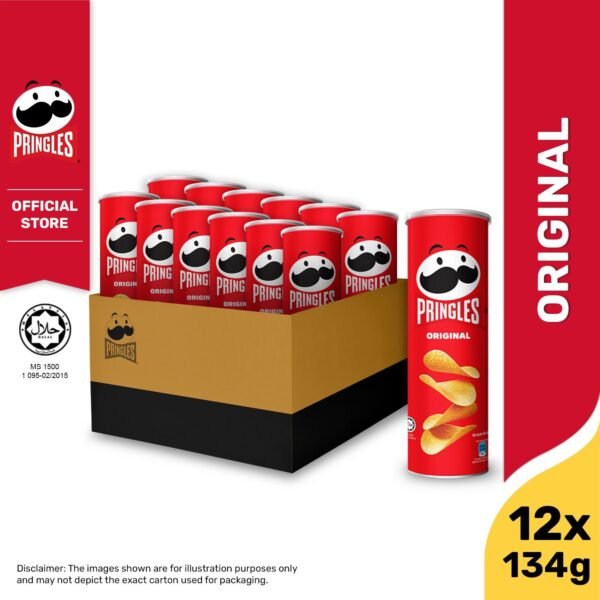 PRINGLES ( SMALL )** RED 1 X 12  (ORIGINAL)