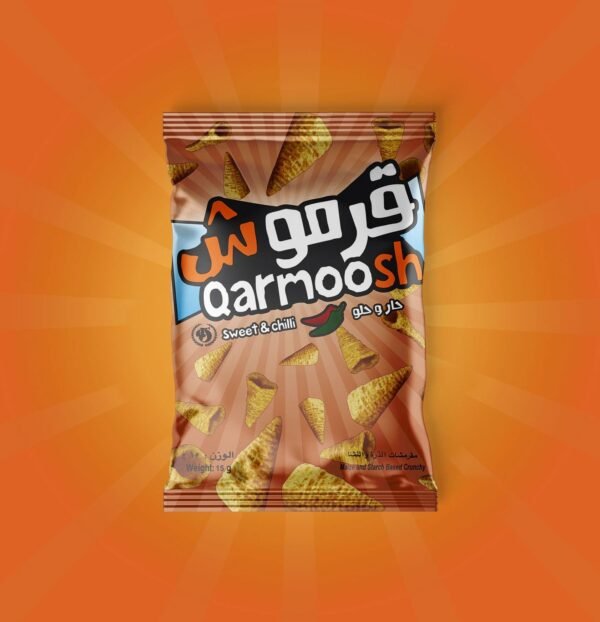 QARMOOSH CHIPS 1 X 50 PCS ** ( SMALL )