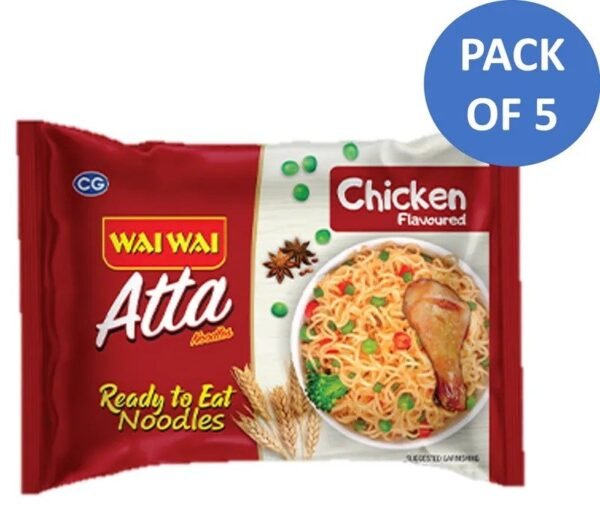 WAI WAI NOODLE ** CHICKEN **  12 X 5 75 GM