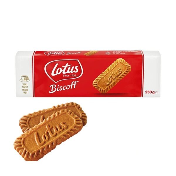 LOTUS **( BISCUIT )** 250 GM PKT ----Exp:05/2027 ---ARABIC