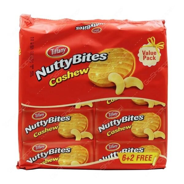 NUTTY BITES -Biscut -3X8X72GM-- Cashew