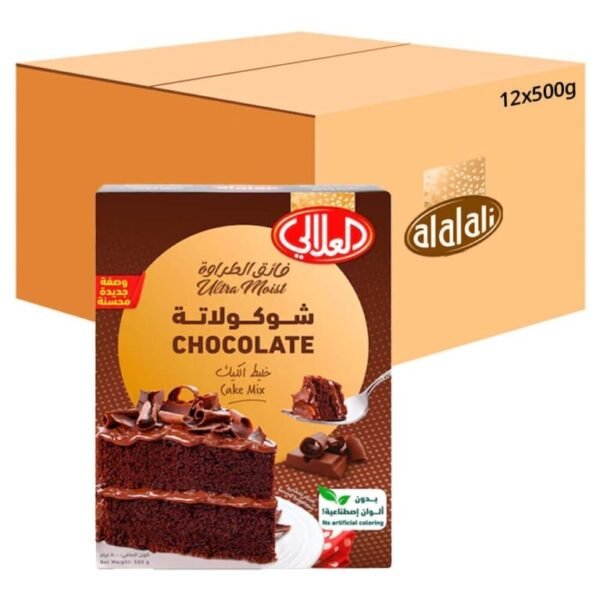CAKE MIX **(  AL ALALI  )**12 X 500 GM (  VANILA  )