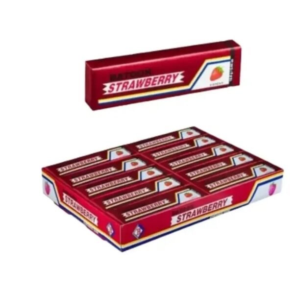 CHEWINGUM BATOOK  ( STRAWBERRY )  50 X 20 PCS