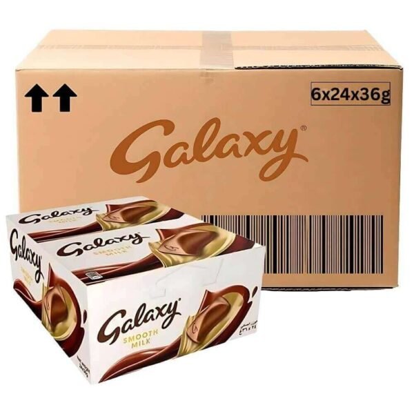 GALAXY CHOCOLATE  6 X 24  PCS **( B )                                     ---smooth milk