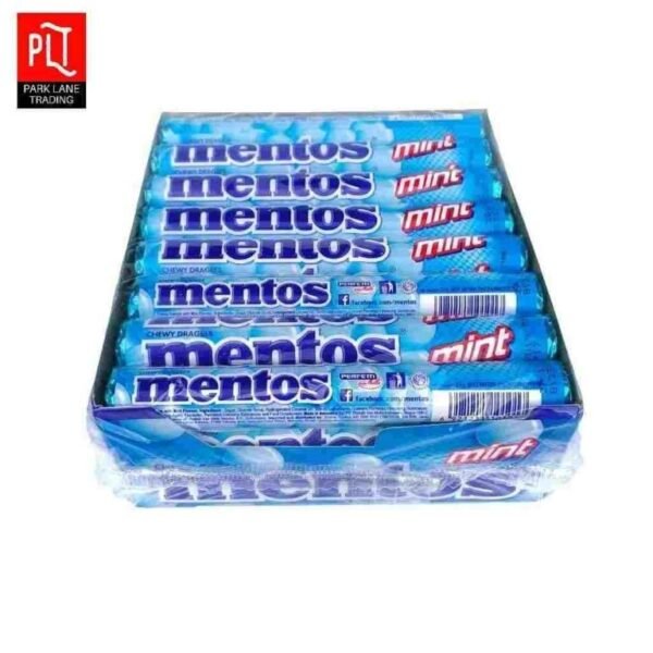 MENTOS ROLL 1 X 12 X 24 PCS * MINT *