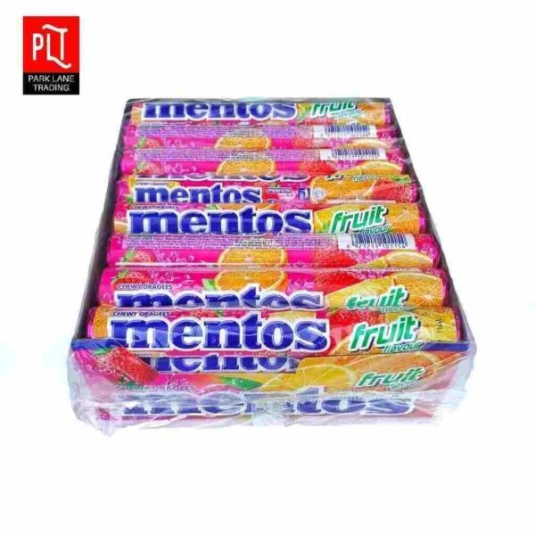 MENTOS ROLL 1 X 12 X 24 PCS * FRUIT *