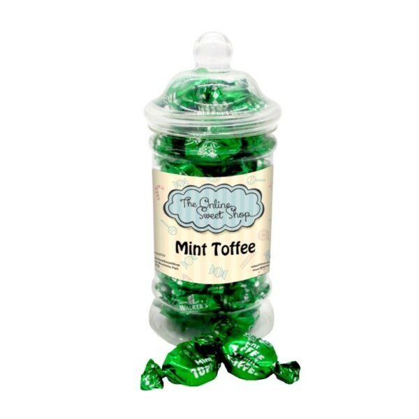 MINT  TOFFY  (  JAR  )  32 X  140  PCS   -( E-X )