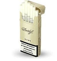 DAVIDOFF ** SLIM ** LIGHT **DTS (gold slim)