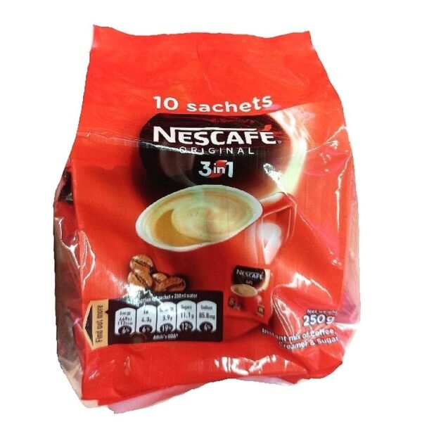 NESCAFE  (( POUCH)) 3 IN 1 ** ( 10 X 30 PCS ).. 30 pcs