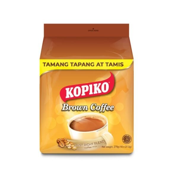 KOPIKO COFFE ** POUCH ( BROWN COFFE )  24  X 10  X 27.5 GM