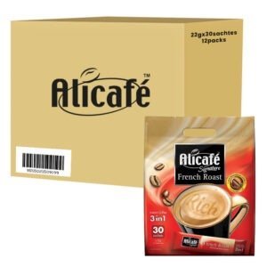 ALICAFE ( POUCH ) FRENCH ROAST 12 X ( 30 X 22 GM )