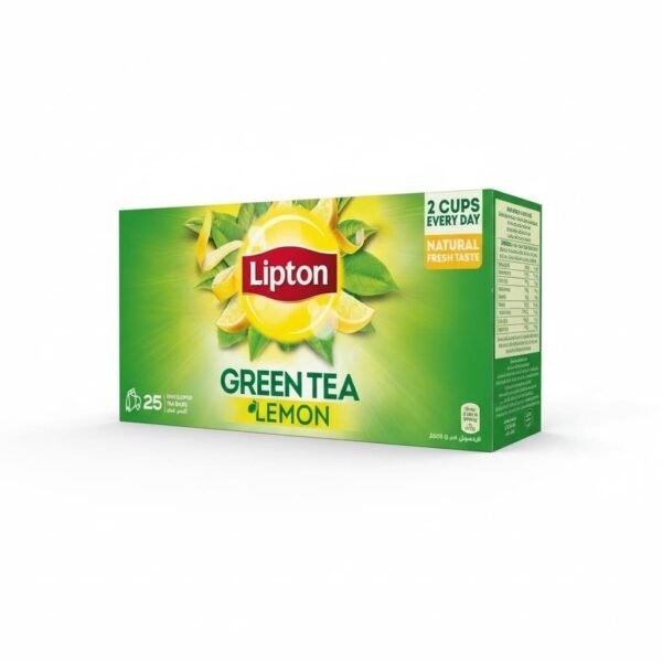 LIPTON GREEN TEA BAG 24 X 25 BAG--( LEMON )