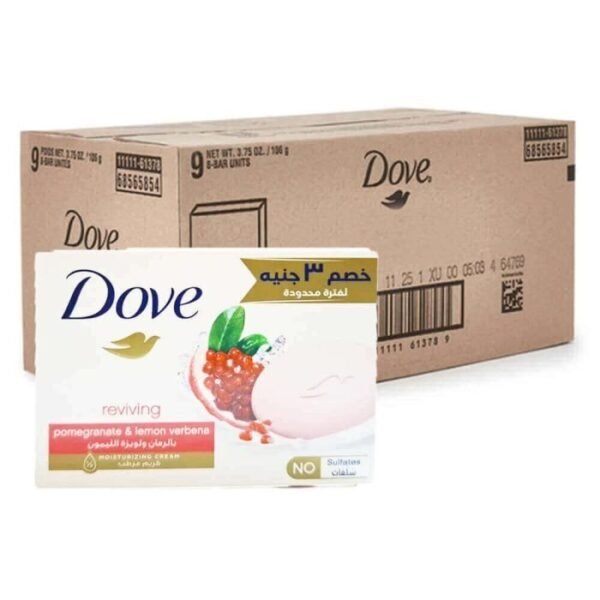 DOVE SOAP **(  REVIVE  )** 72 X 125 GM .. pomegranate
