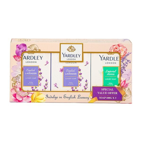YARDLEY  SOAP  **(  3 X 100 GM  )