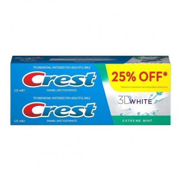 CREST * * TOOTH PASTE 24 x 125 ml