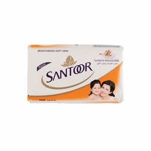 SANTOOR SOAP (  white  ) **(  M  )**  72 X 125 GM