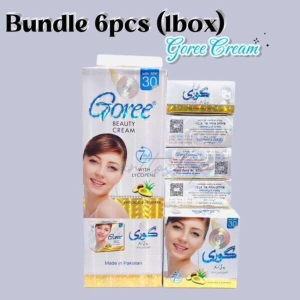 GOREE BEAUTY CREAM ** 1 X 6 PCS