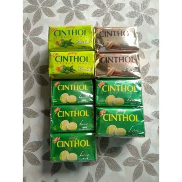 CINTHOL SOAP 72 X 125 GM -( M ).. LIME / SANDLE / HERBAL