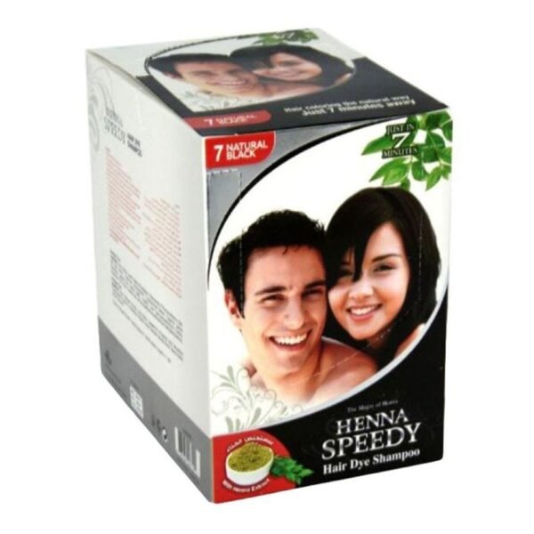 HENNA SPEEDY -( NATURAL BLACK )- ( NO : 7 )