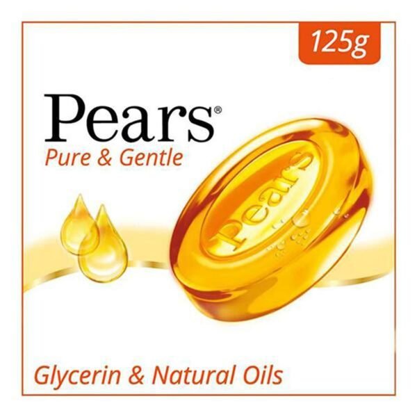 PEARS  SOAP -( GOLDEN )-  48 X 125 GM                                              PURE & GENTLE