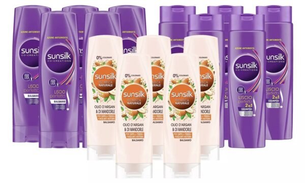 SUNSILK SHAMPOO 24 X 190 ML ** MIX