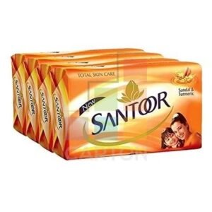 SANTOOR SOAP (  BIG  ) 48 X 175 GMS  -( B ) SANDAL
