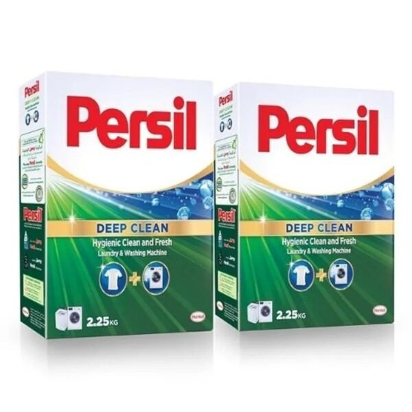 PERSIL DETERGENT POWDER  6 X 2.5 KG -(  blue / Green  )