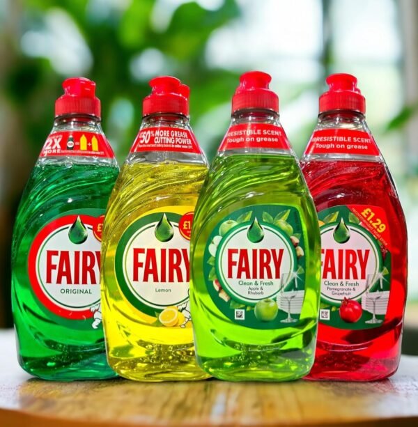 FAIRY ((  green apple))  LIQUID  20 X 600 ML **offer pack ---(Biscut Room)  10 oter X 2 pcs