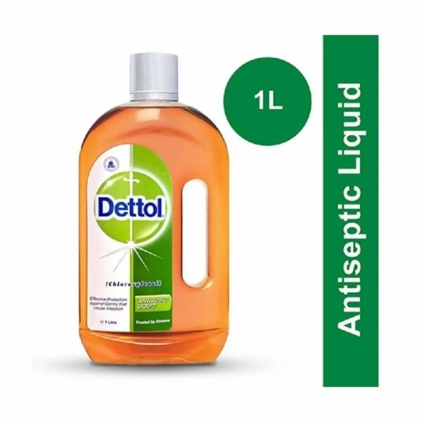 DETTOL**(  1  LTR  )** LIQUID  12 X   1 LTR