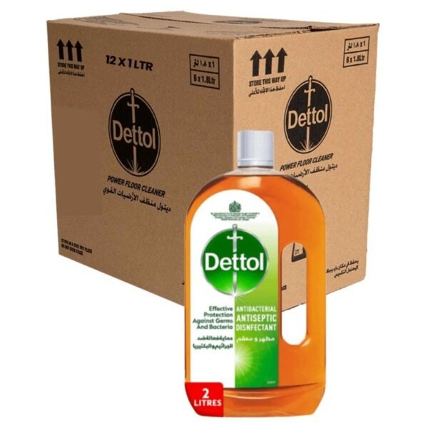 DETTOL**(  2  LTR  )** LIQUID  6 X ** 2 LTR