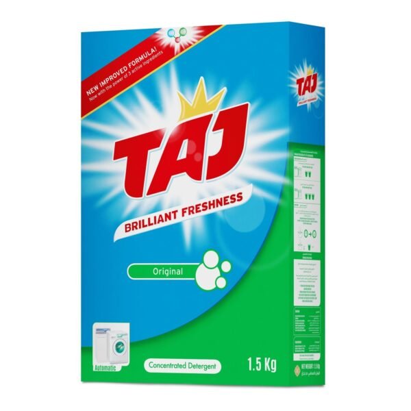 TAJ DETERGENT POWDER 6 X 1.5 KG-( F ) * OFFER