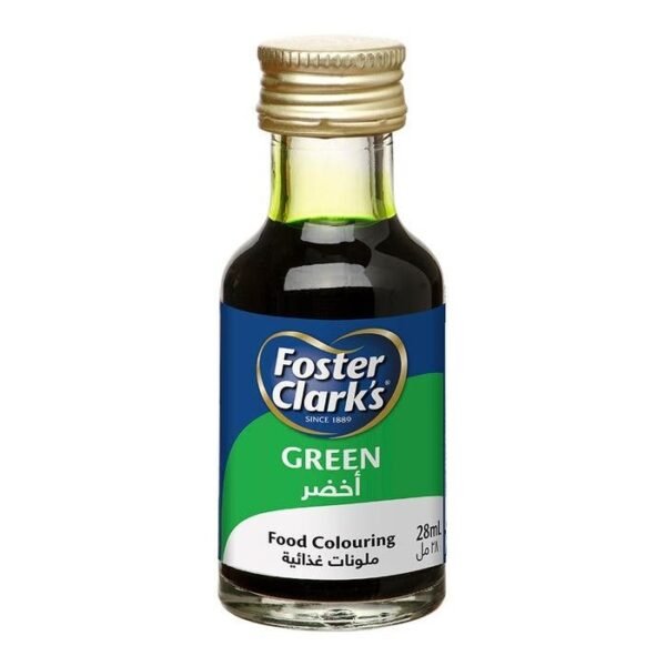 FOOD COLOUR FOSTER CLARK ( GREEN ) 6 X 12 X 28 ML