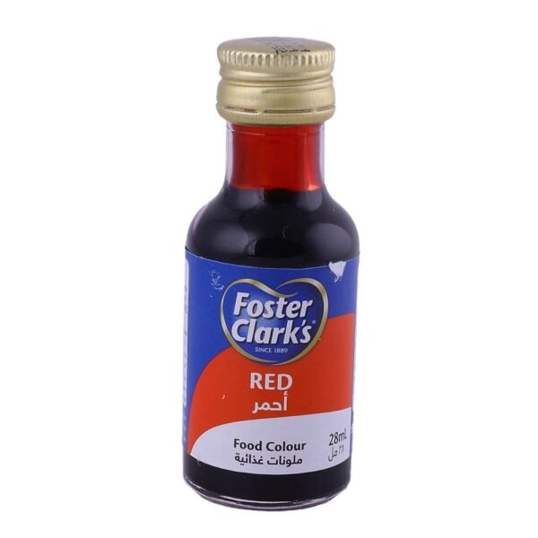 FOOD COLOUR FOSTER CLARK ( RED ) 6 X 12 X 28 ML