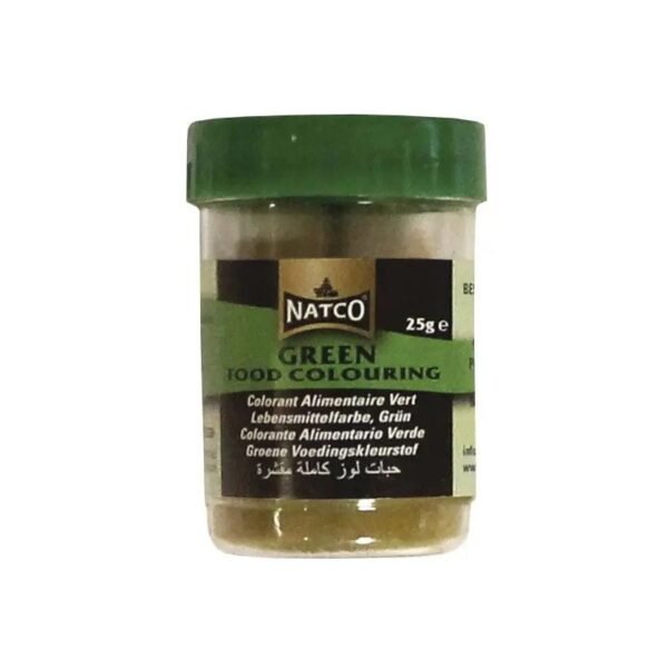 FOOD CLR *** GREEN *** 1X12** ( NATCO )