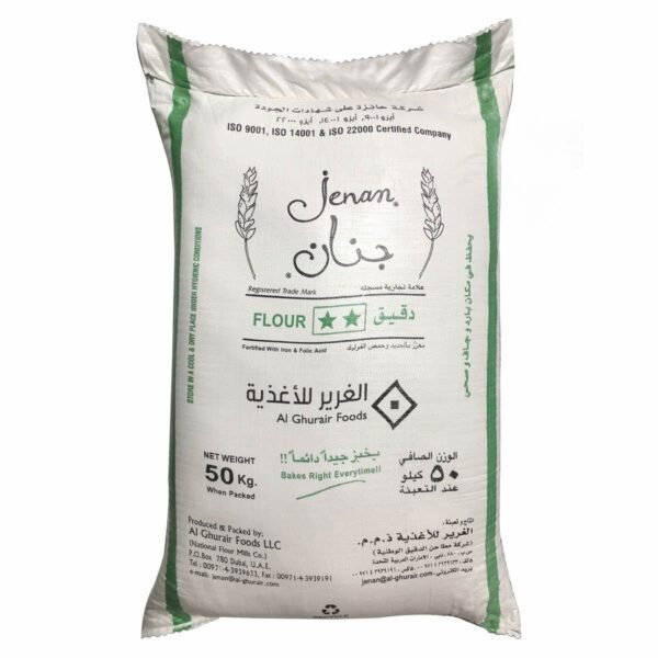 JENAN -WHOLE MEAL FLOUR 50 KG