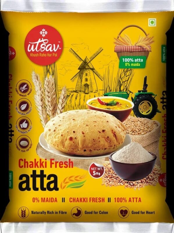 GREEN FARM (( 1 KG )) CHAKKIFRESH ATTA 1 KG
