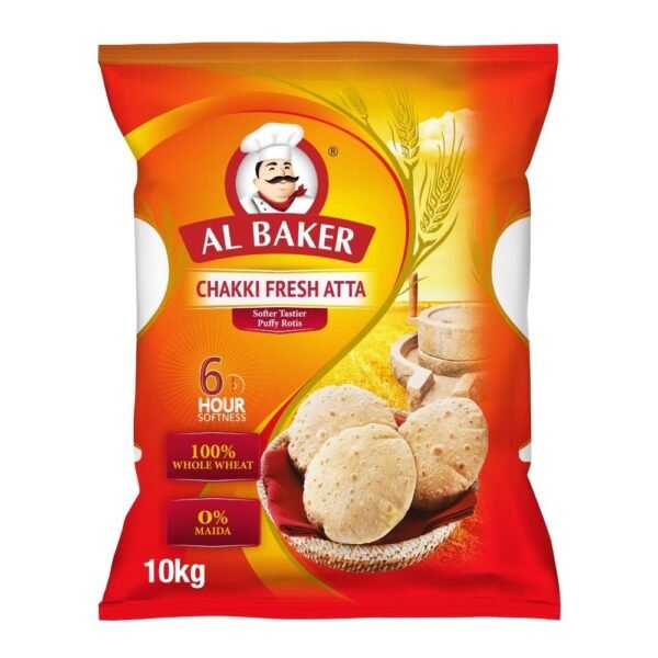 AL BAKER  CHAKKIFRESH ATTA ** 10 KG