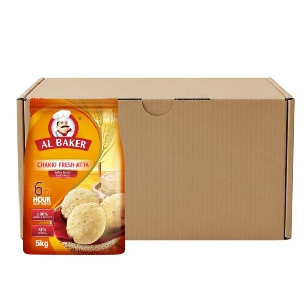 AL BAKER  CHAKKIFRESH ATTA  4 X  5 KG