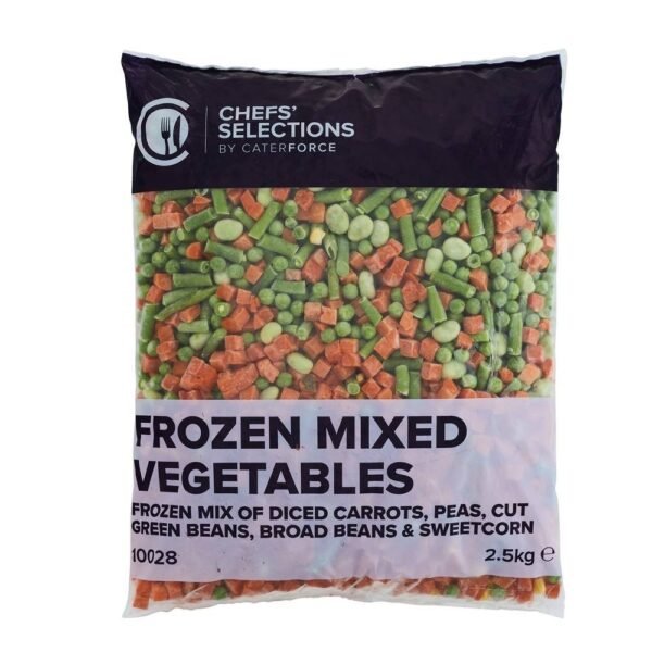 MIX VEG FROZEN **( BIG )** 4 X 2.5 KG ..( Rovety )