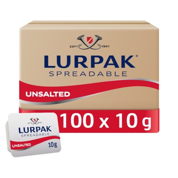 LURPAK **  PORTION BUTTER ** 6 X 100 X 10 GRM