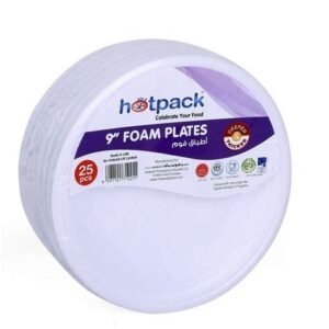 FOAM PLATE ( NO - 9 ) 20 X 25 PCS