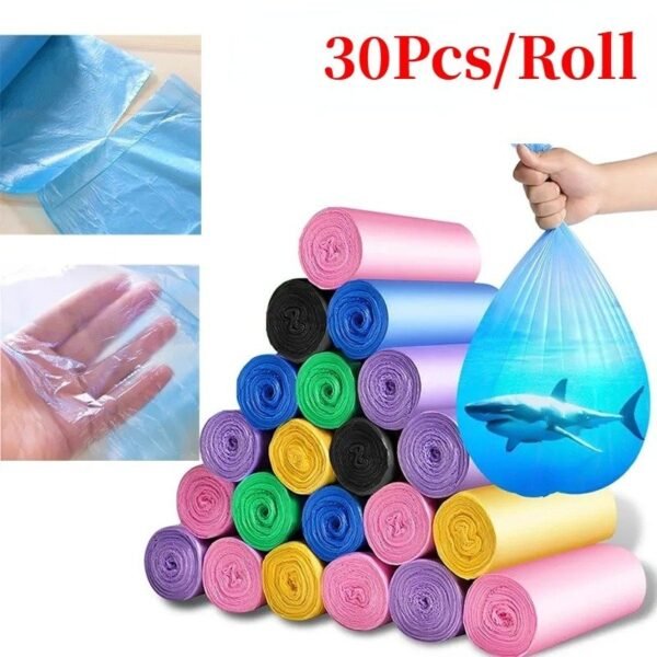 POLY BAG * BLUE / YELLOW * 1 X 30 ** ( BIG )
