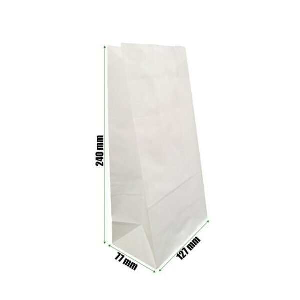 PAPER BAG * WHITE * NO: 4 ( 4 KG)