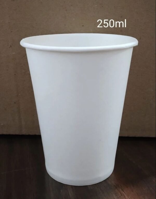 PARCEL CUP ( 250 CC ) ( 1 X 1000 ) MPC * ( white )
